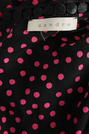 Écharpe Sandro Noir en Viscose