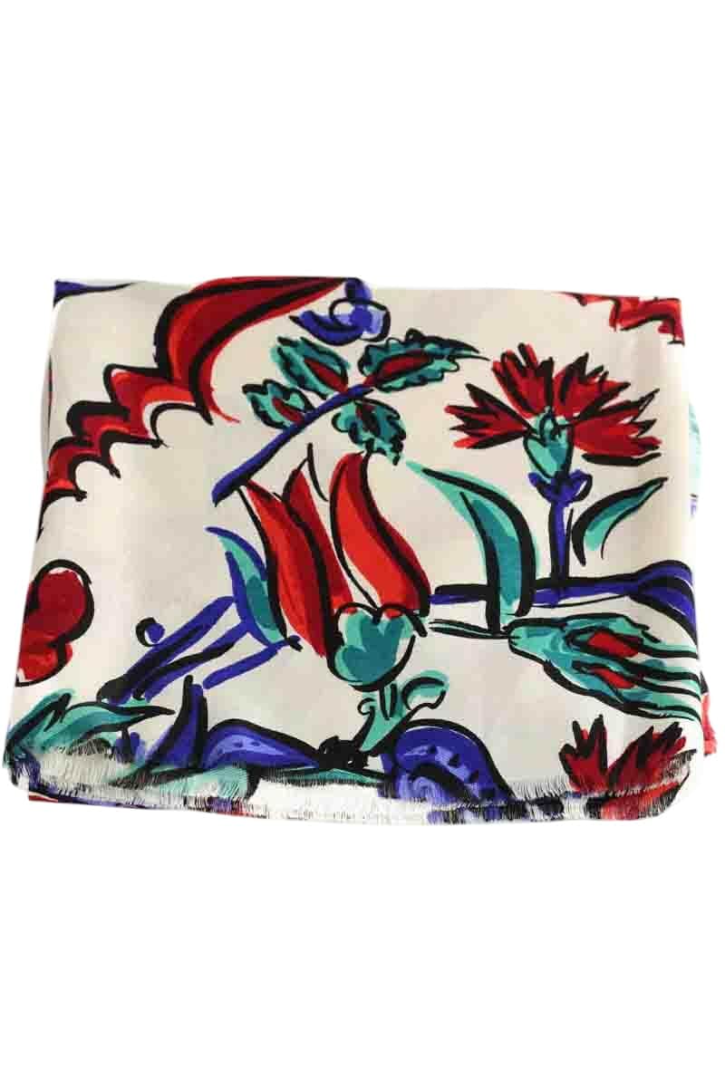 Écharpe Tory Burch Multicolore en Laine - Seconde Main