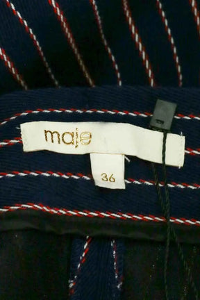 Jupe Maje Marine en Coton
