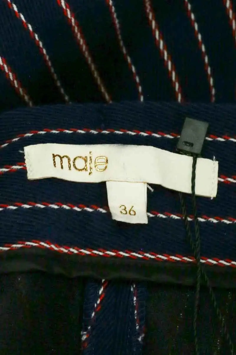 Jupe Maje Marine en Coton