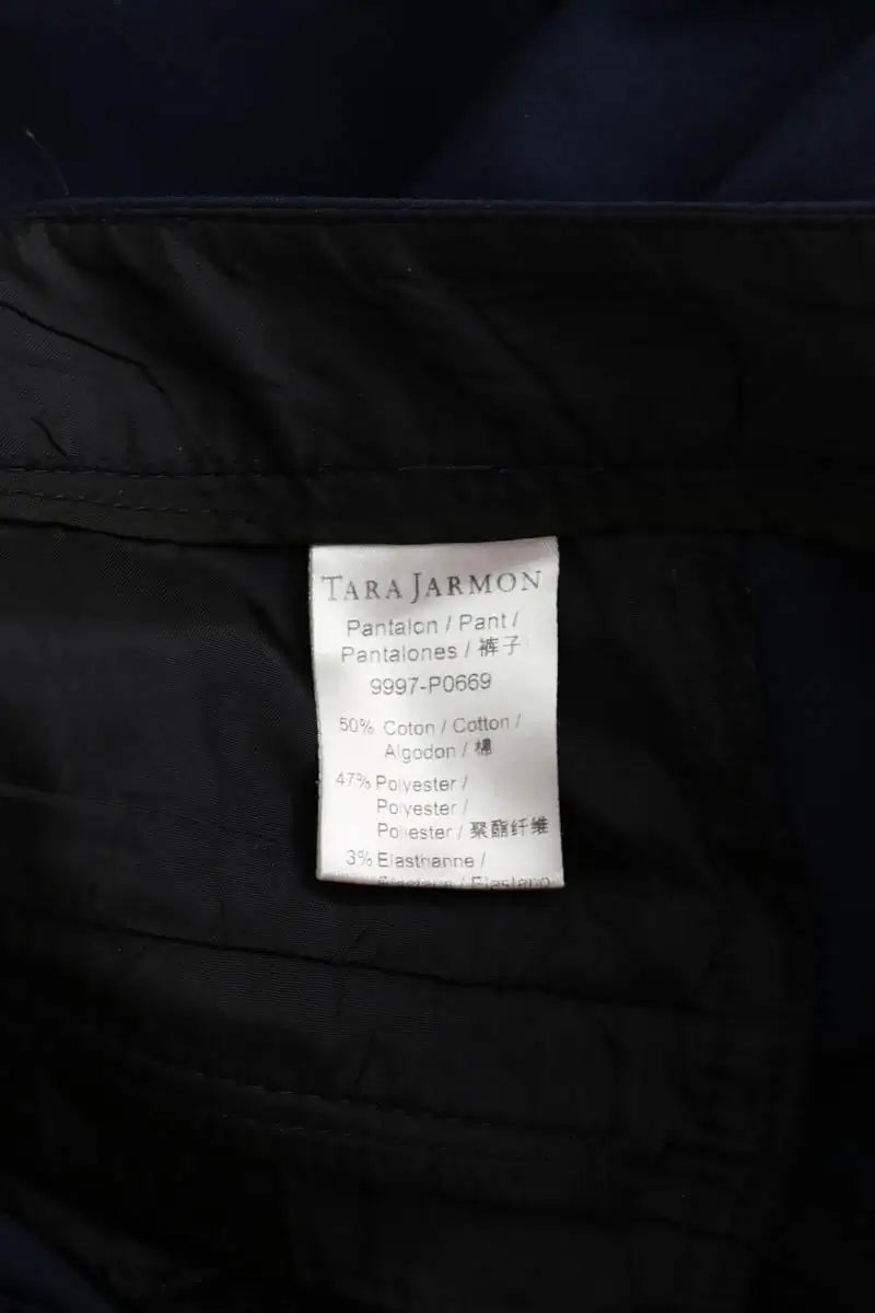 Pantalon droit Tara Jarmon  Bleu
