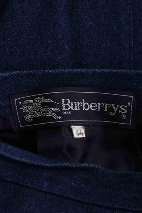 Jupe Burberry Bleu en Coton
