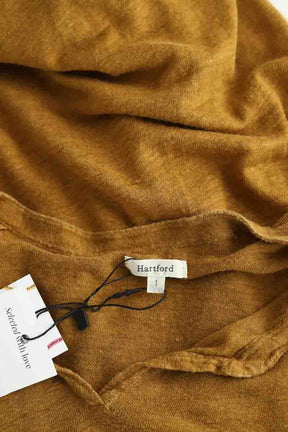 Mi-longueur Hartford  Marron