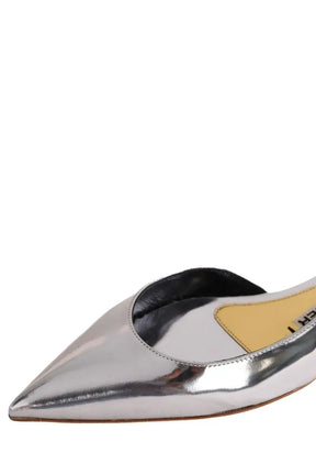 Ballerines Alexandre Vauthier Argent en Cuir