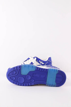 Baskets Off White  Bleu