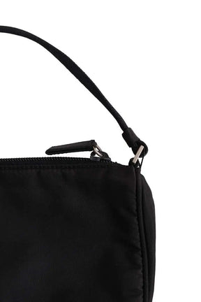Mini sac Prada Cleo Noir en Tissu