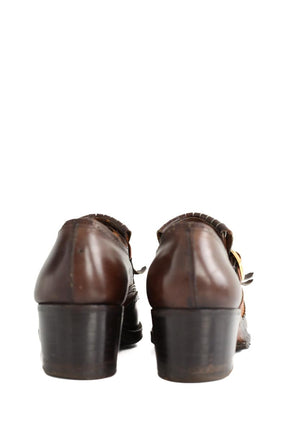 Mocassins JM Weston  Marron
