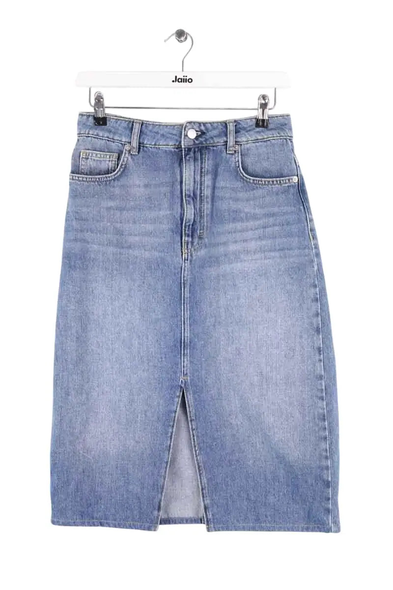 Jupe Ba&Sh Bleu en Coton, taille M - Seconde Main