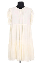 Robe Vanessa Bruno Jaune en Viscose, taille M - Seconde Main