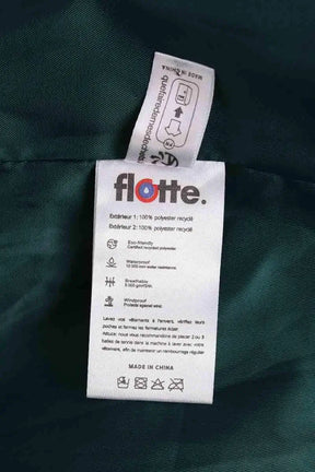 Veste Flotte Vert en Synthétique