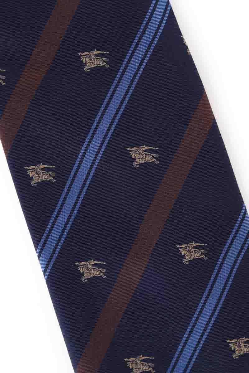 Cravate Burberry  Marine