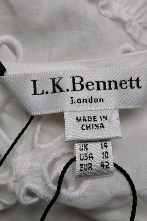 Maxi LK Bennett  Blanc