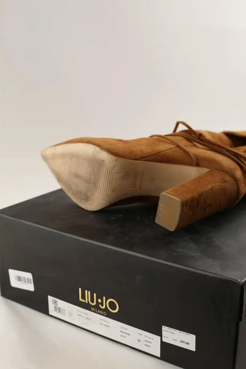 Bottes Liu Jo Camel en Daim