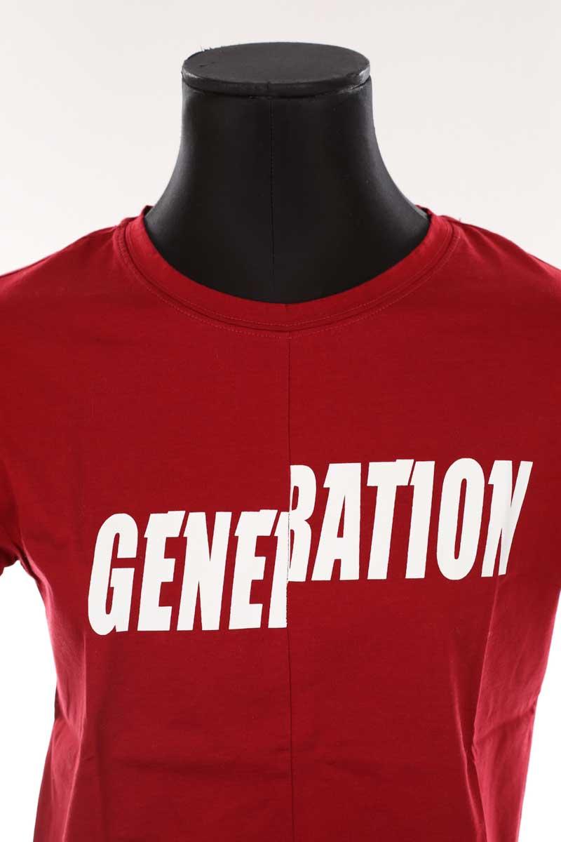 T-shirts Sandro  Rouge