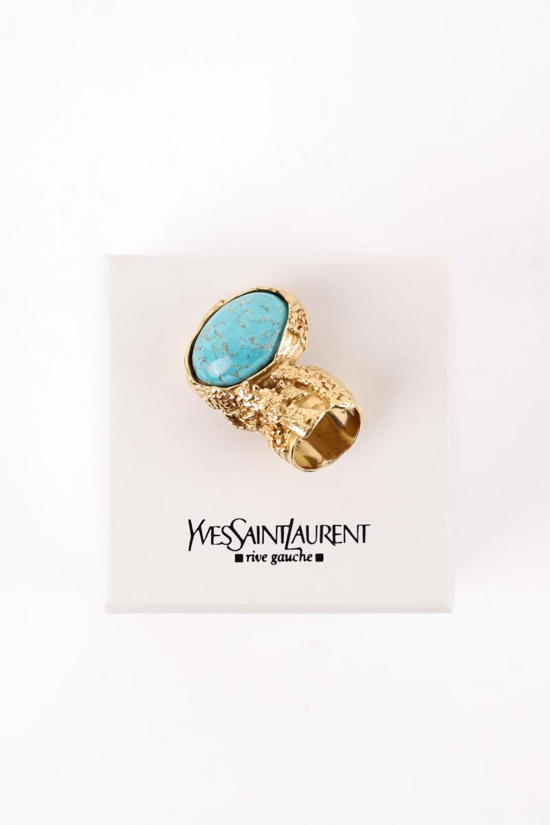 Bague Saint Laurent  Doré