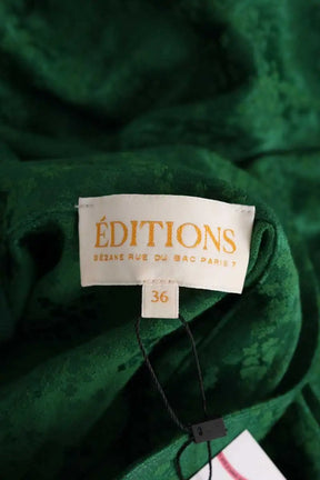 Robe Sézane Vert en Viscose