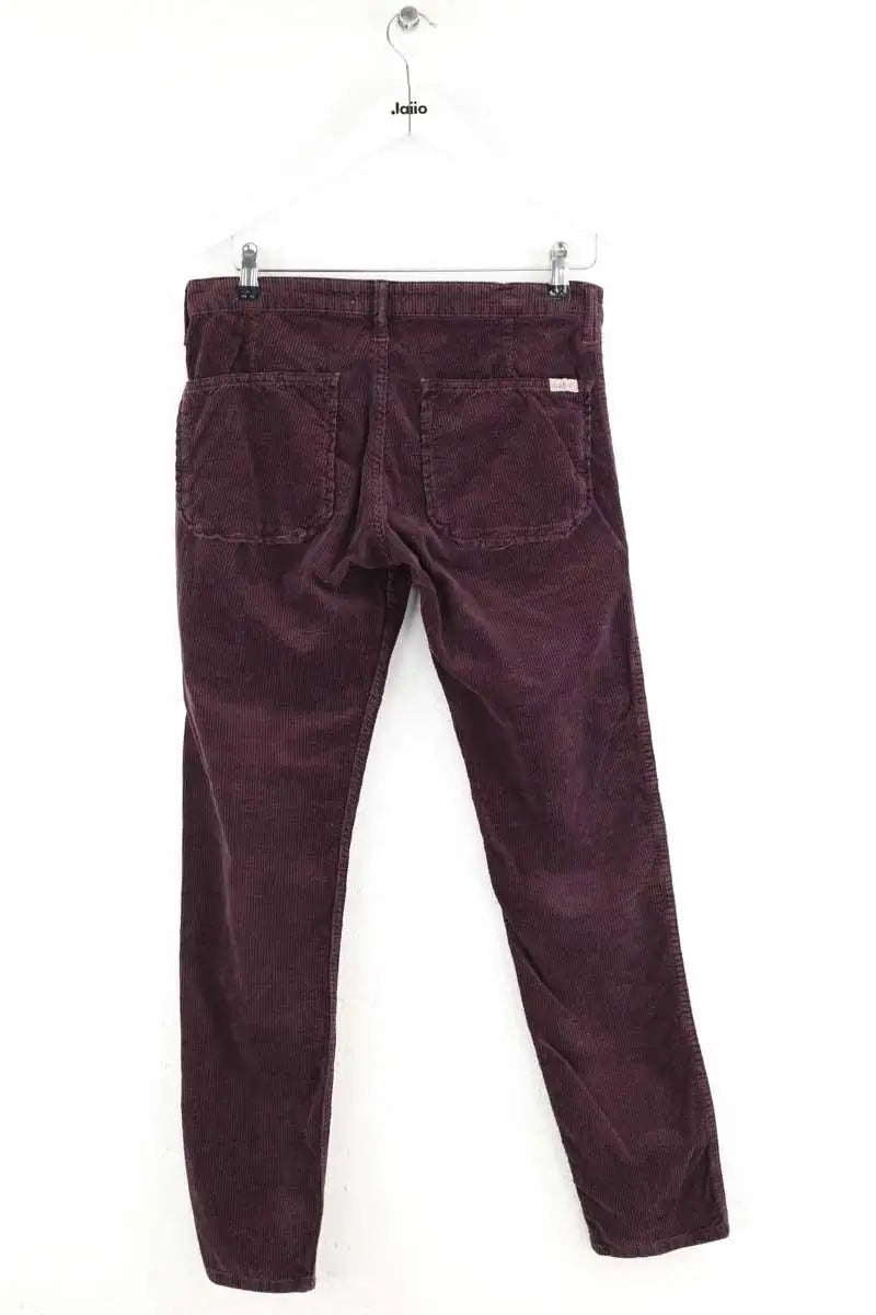 Jean droit Bash Violet en Coton