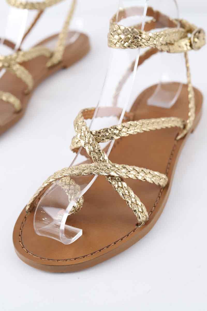 Sandales Sézane  Doré