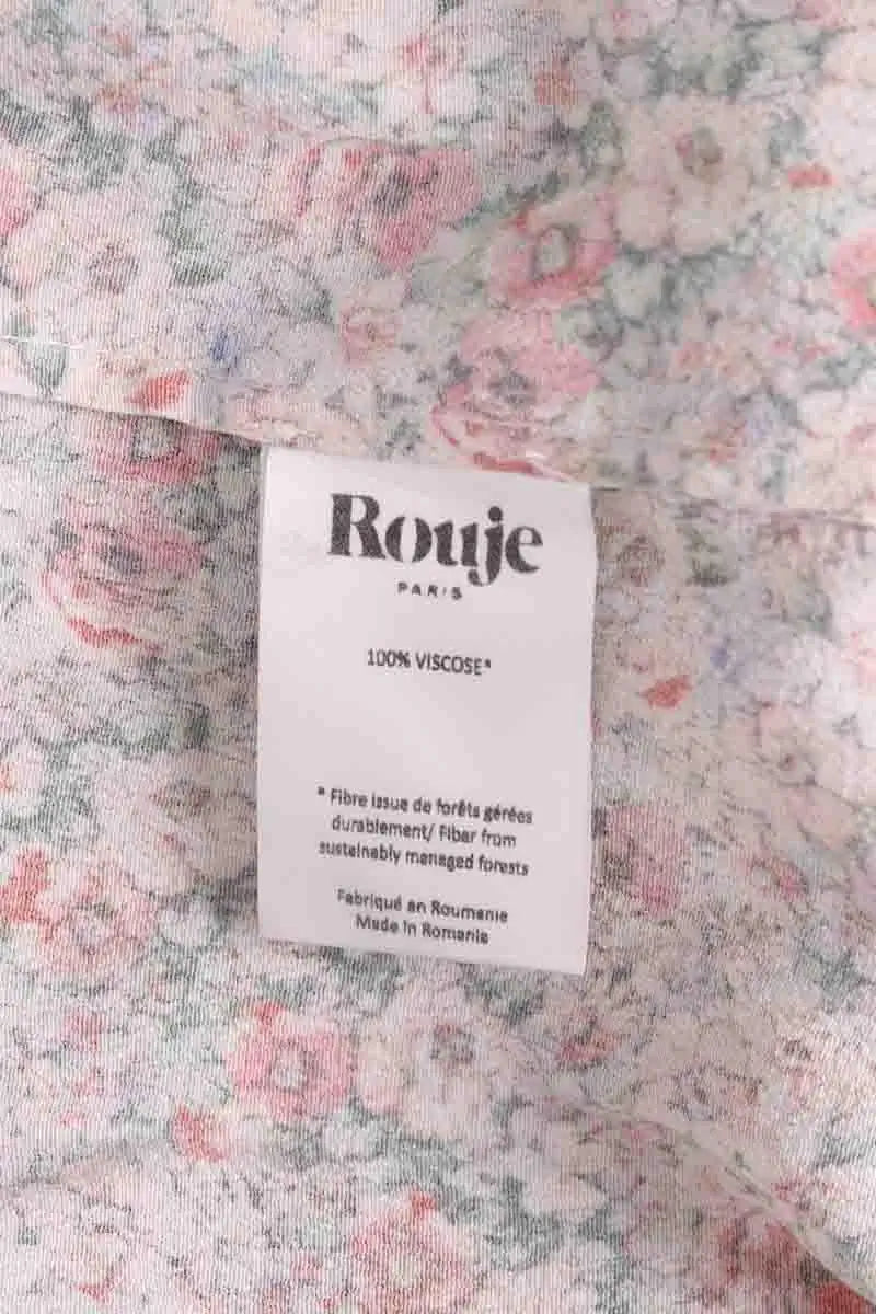 Robe Rouje Rose en Viscose