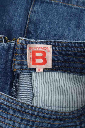 Mi-longueur Bensimon  Bleu