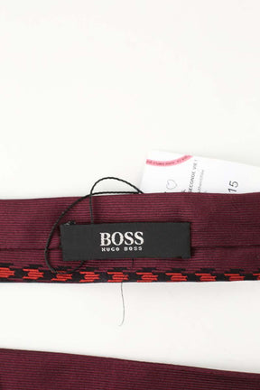 Cravate Boss  Bordeaux