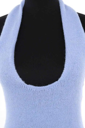 Top sans manche Musier Bleu en Synthétique