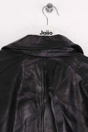Blouson Sandro Noir en Cuir