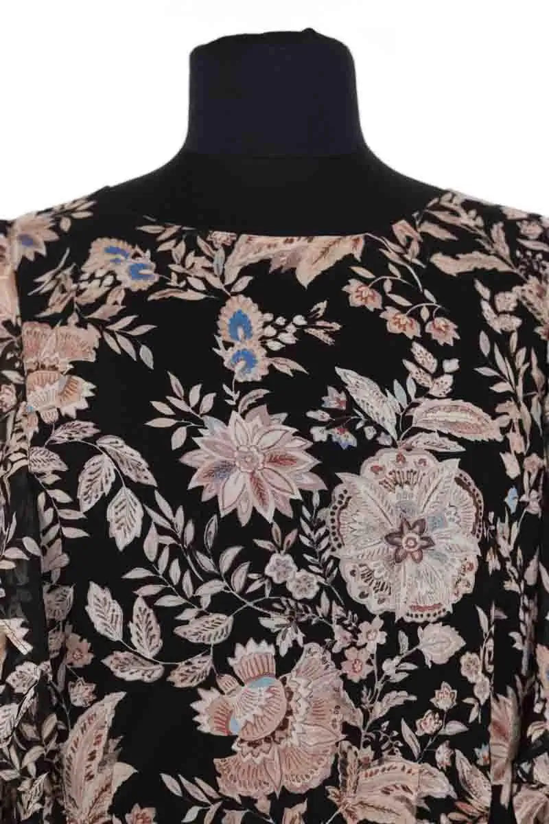 Robe Sézane Noir en Viscose