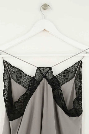 Top sans manche Zadig & Voltaire Gris en Soie