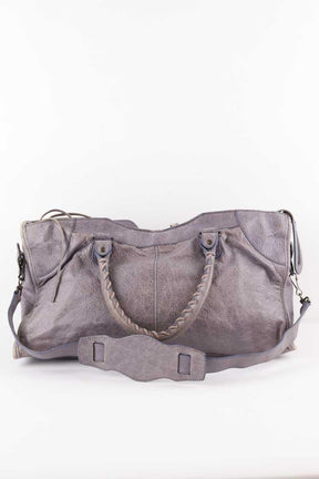 Sacs à main Balenciaga City Gris