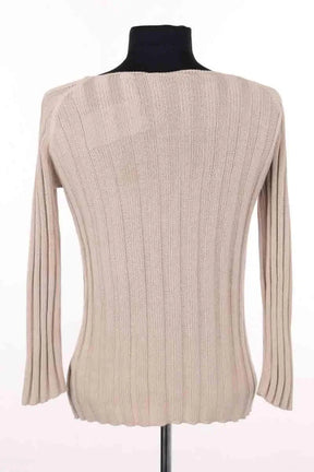 Pull Armani Jeans Beige en Laine
