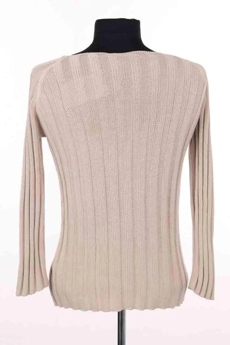 Pull Armani Jeans Beige en Laine