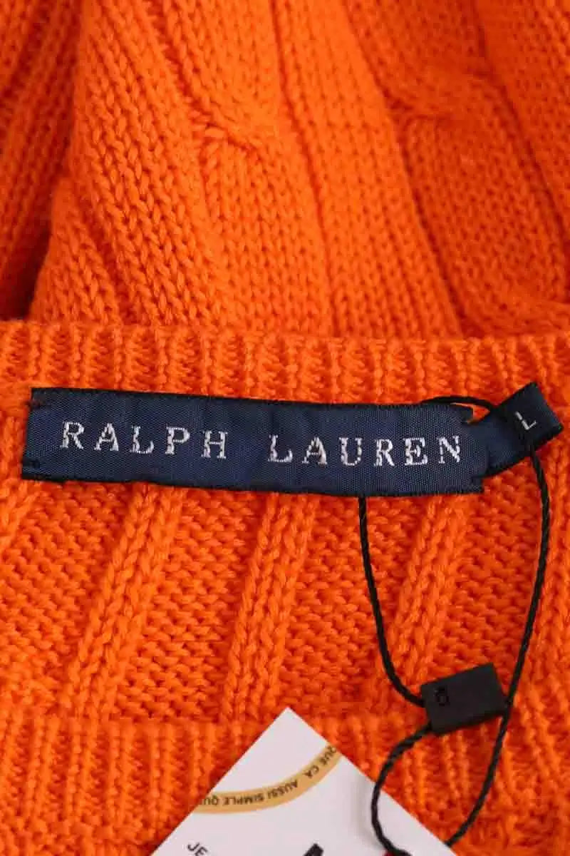 Pull Ralph Lauren Orange en Laine