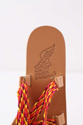 Sandales Handmade In Greece  Rouge