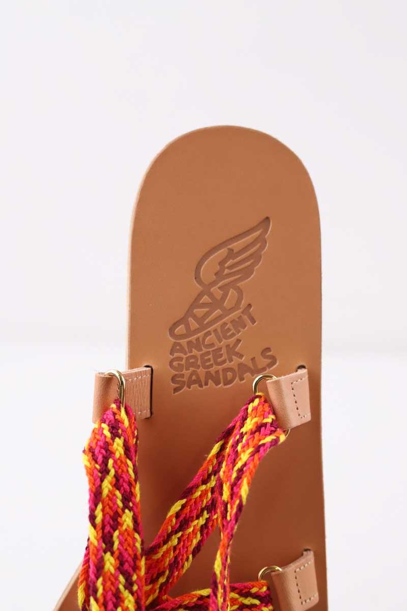 Sandales Handmade In Greece  Rouge