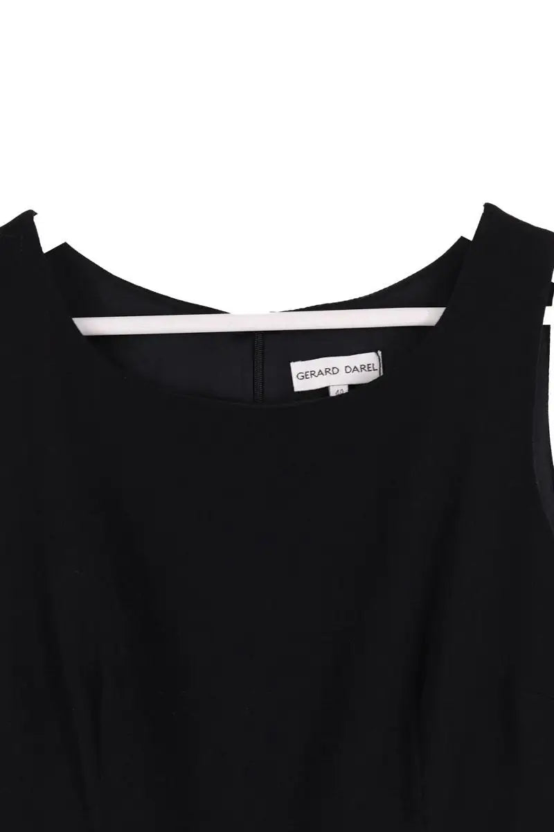 Robe Gerard Darel Noir en Laine