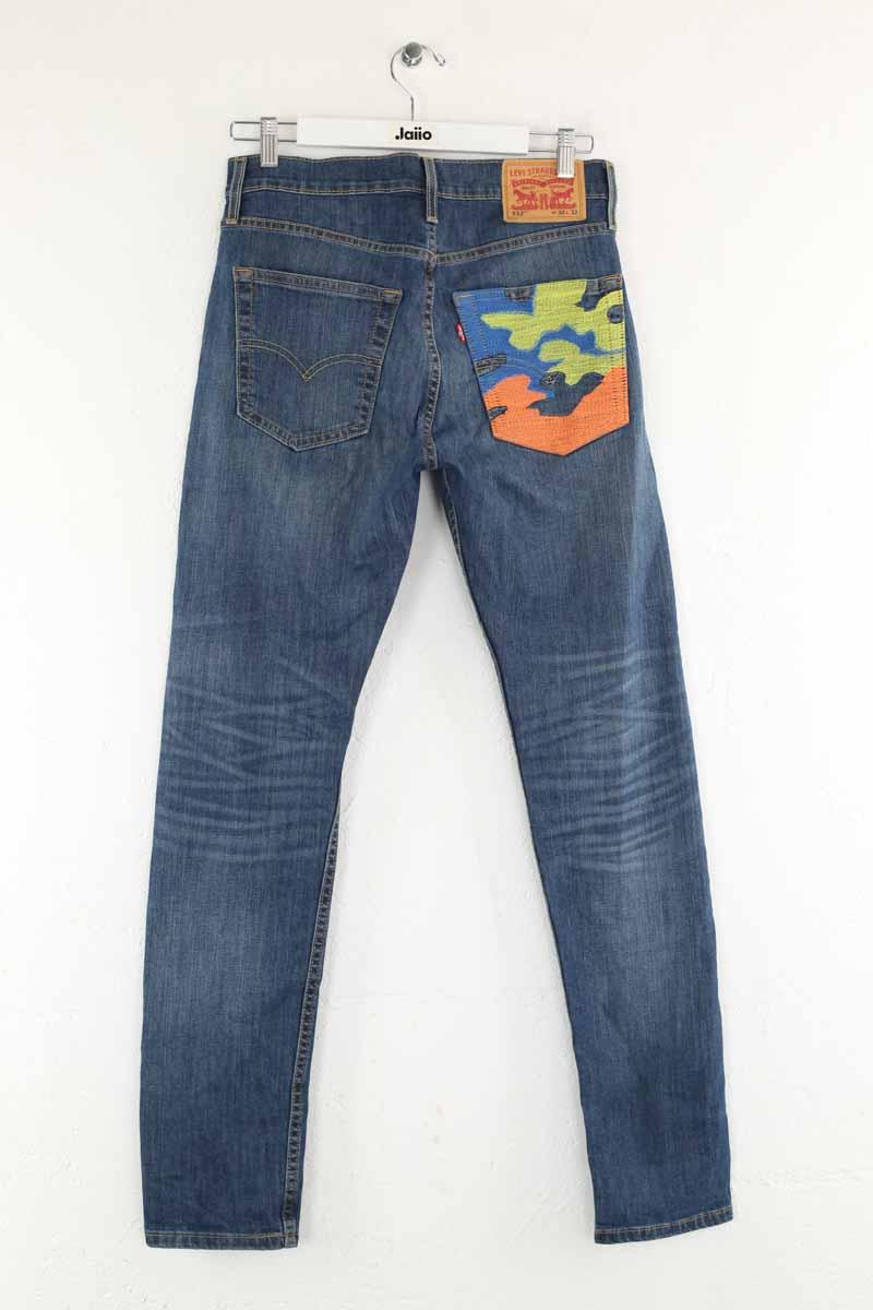 Slim Levi's 512 Bleu