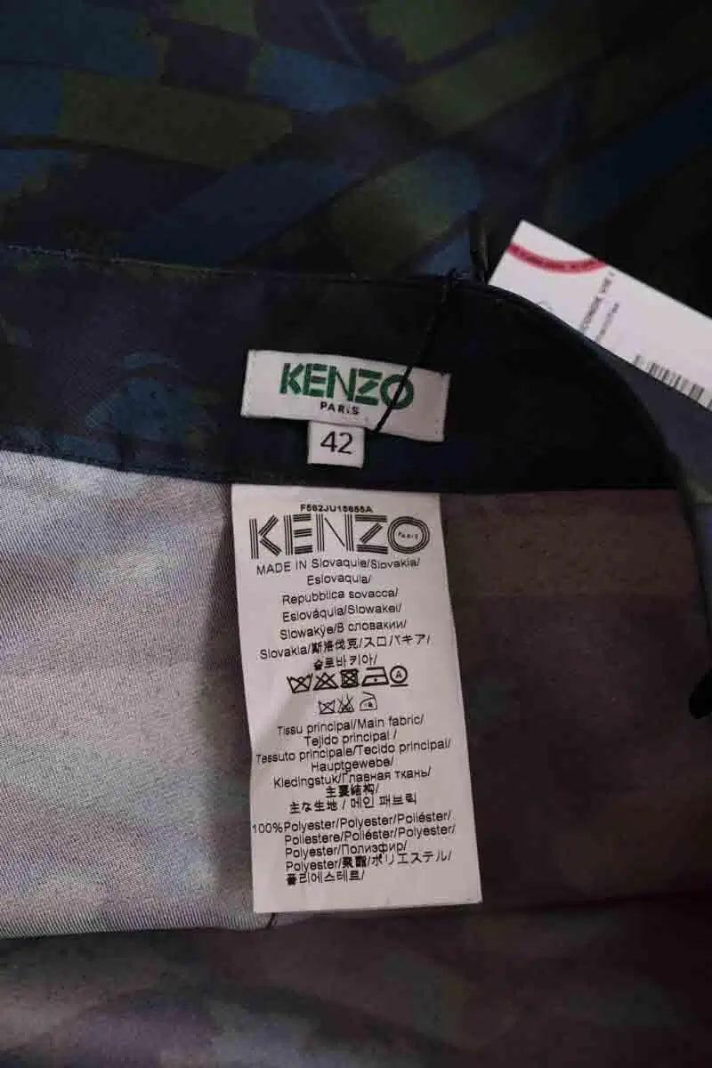Jupe Kenzo Vert en Synthétique