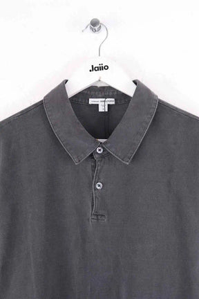 Polo James Perse Anthracite en Coton