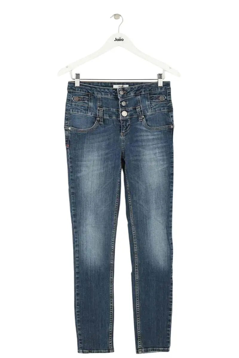 Jean slim Liu Jo Bleu en Coton, taille L - Seconde Main
