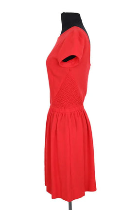 Robe Maje Rouge en Synthétique