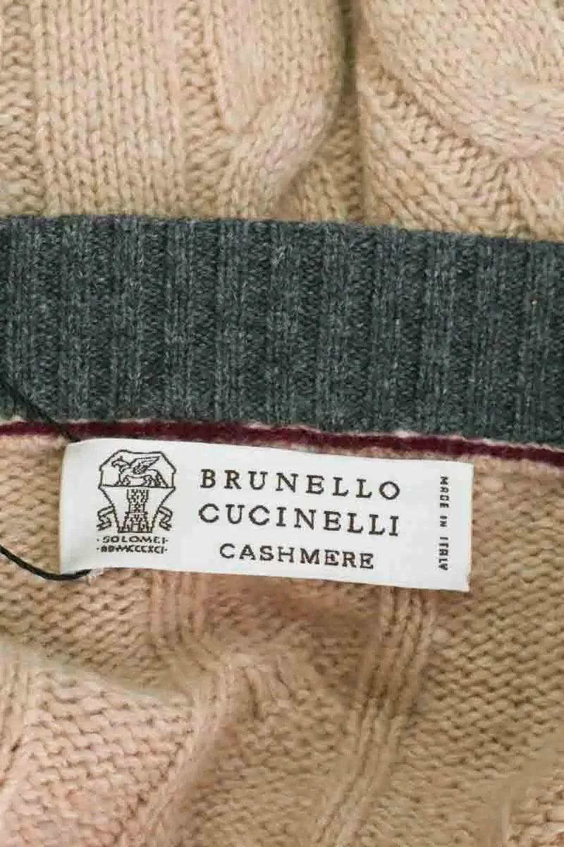 Pull Brunello Cucinelli Beige en Cachemire