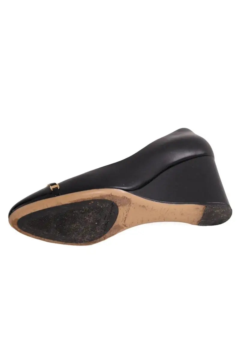 Talons Salvatore Ferragamo Noir en Cuir