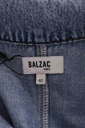 Combishort Balzac Bleu en Coton