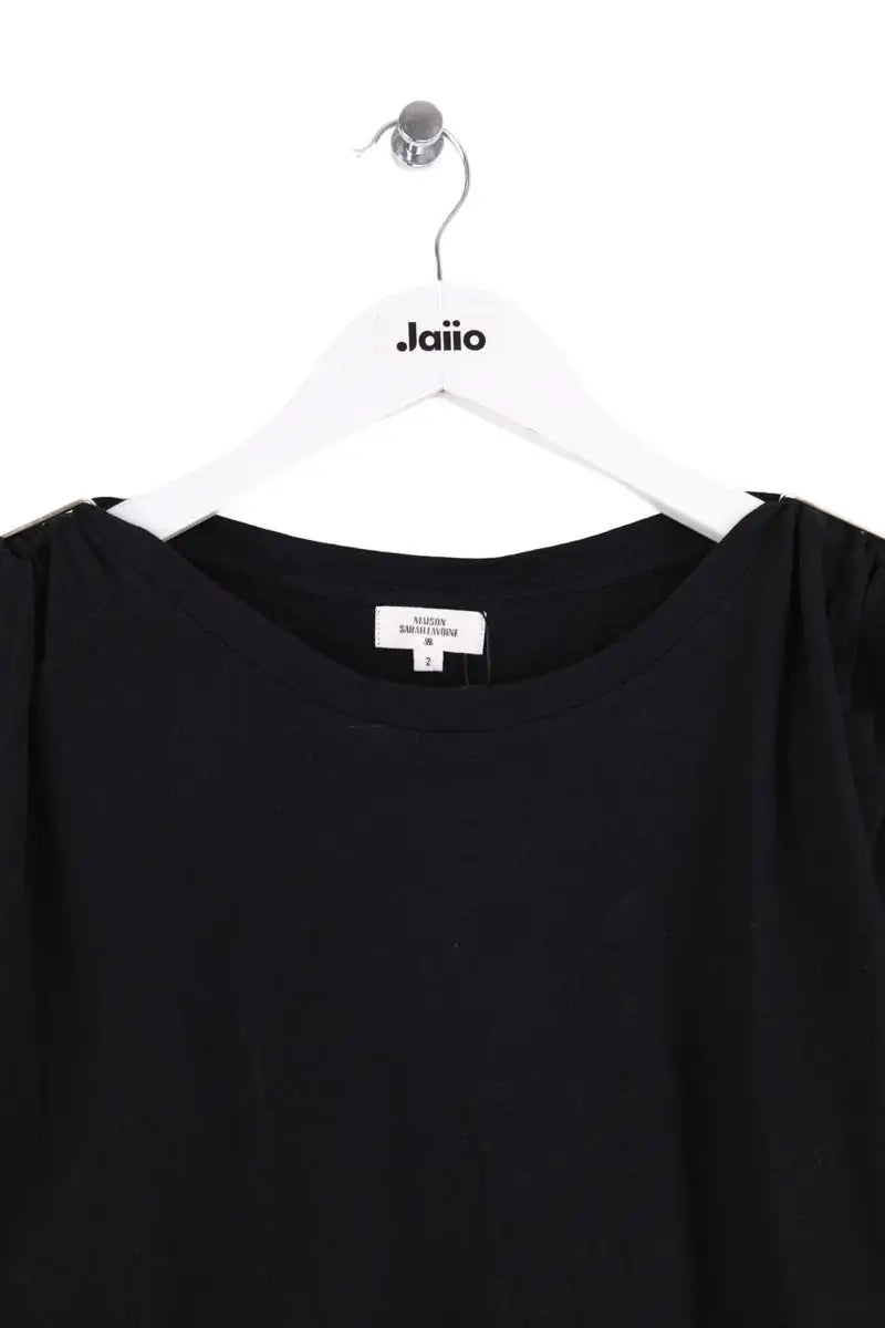 T-shirt Maison Sarah Lavoine Noir en Coton