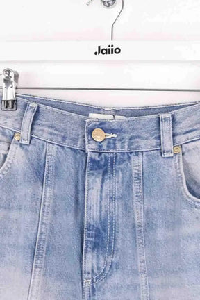 Jean large Sandro Bleu en Coton