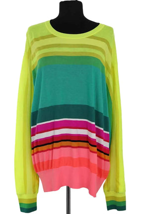 Pull Christopher John Rogers Multicolore en Laine, taille XXL - Seconde Main