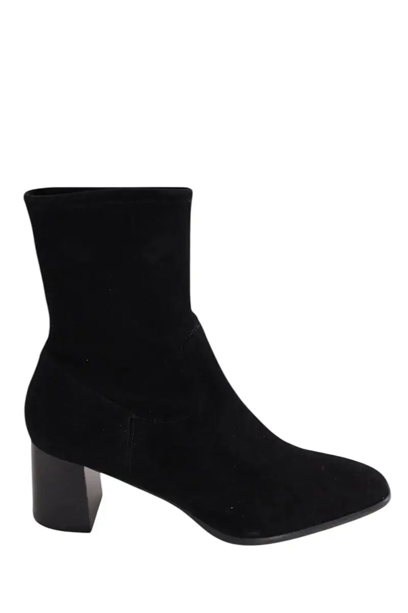 Boots LK Bennett Harp Noir en Daim, taille 35 - Seconde Main