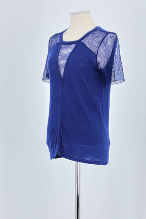 T-shirt Sandro  Bleu
