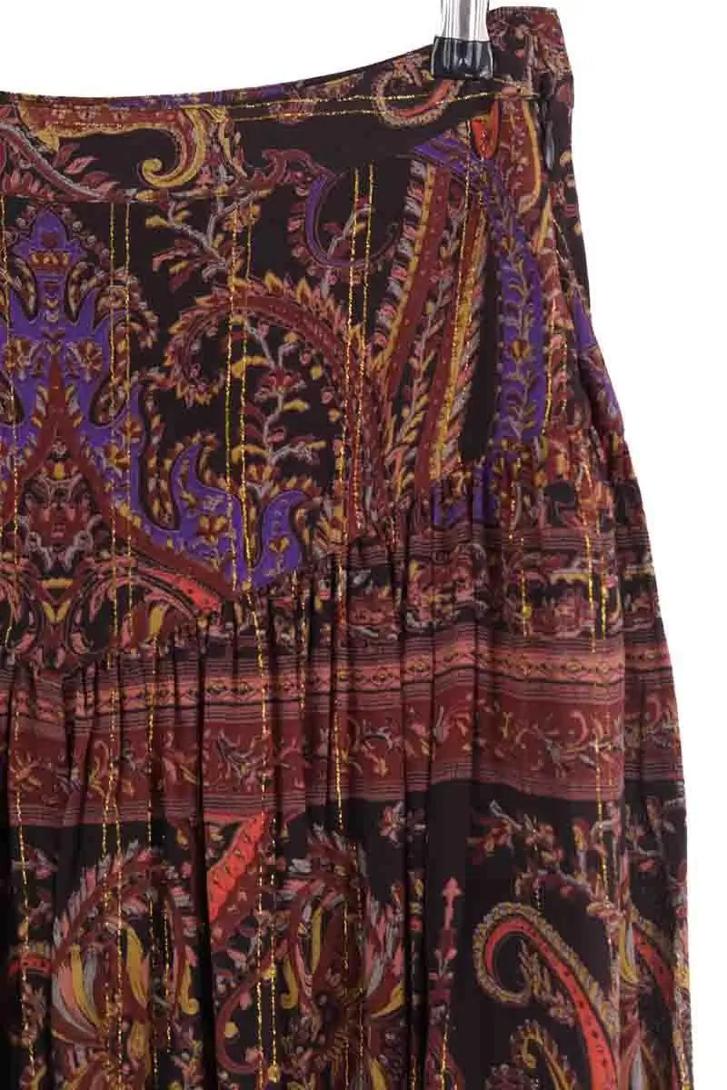 Jupe Laurence Bras Marron en Viscose